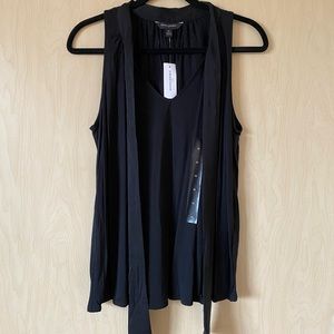 NWT Banana Republic Tie-Neck Sleeveless Top